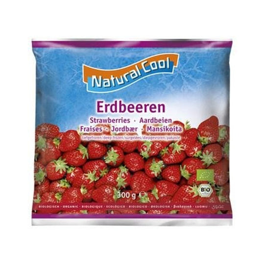Βιολογικές Φράουλες Kατεψυγμένες 300g  Natural Cool