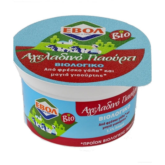Βιολογικό Γιαούτρτι Αγελαδινό 190-210γρ. Bio, Ελληνικό, Εβόλ