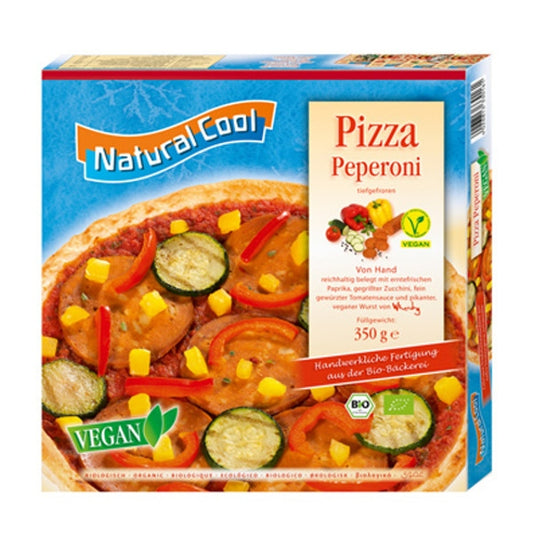 Βιολογική, Vegan  Πίτσα Πεπερόνι 350g  Natural Cool