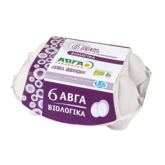 Βιολογικά αυγά 6άδα, bio, Τενεκετζή