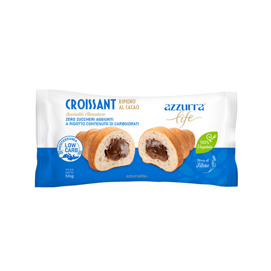 Azzurra Life Κρουασάν με Γέμιση Κακάο Low Carb 50g