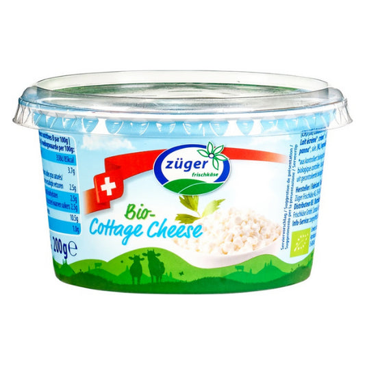 Zuger Βιολογικό Τυρί Cottage 200g