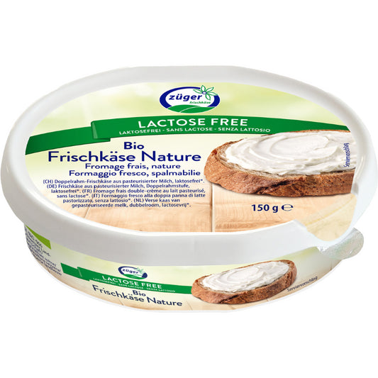 Βιολογικό Τυρί Κρέμα (χωρίς λακτόζη) 150g Zuger