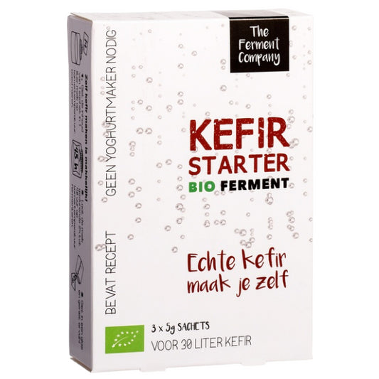 Βιολογικοί Σπόροι Κεφίρ, 3 τμχ, THE FERMENT COMPANY