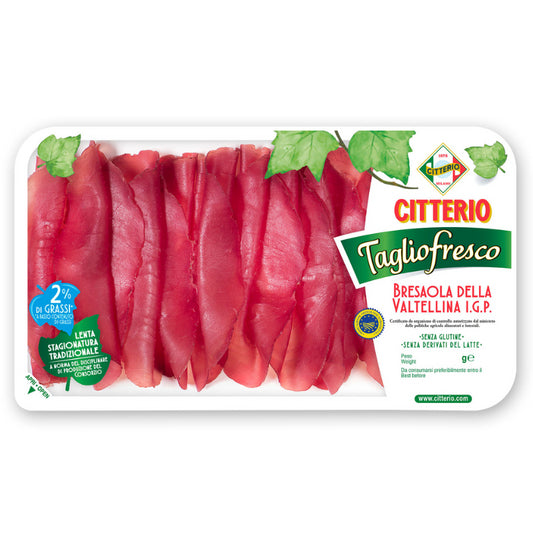 Bresaola σε Φέτες, Χωρίς Γλουτένη, 80 γρ., Bio, Citterio