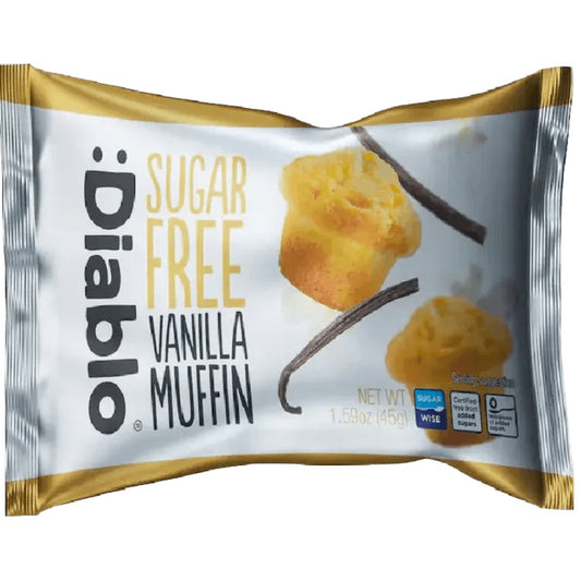 Diablo Muffin Βανίλιας (χωρίς σάκχαρα) 45g