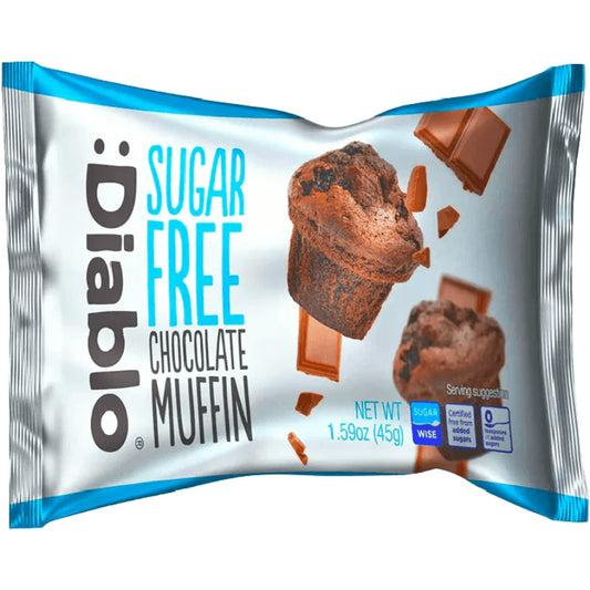 Diablo Muffin Σοκολάτας (χωρίς σάκχαρα) 45g