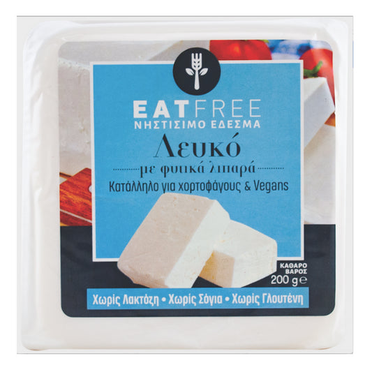 Φυτικό Έδεσμα Λευκό Block, 200 γρ., Eat Free