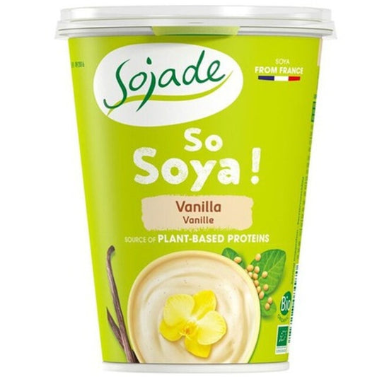 Βιολογικό Επιδόρπιο Σόγιας Bανίλια  400g Sojade