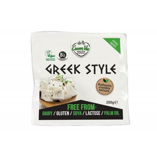 Φυτικό  Τυρί   "Greek Style"   Ρίγανη  & Ελαιόλαδο  200g  GreenVie