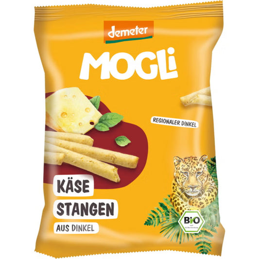 Mogli Βιολογικά Sticks Τυριού 75g