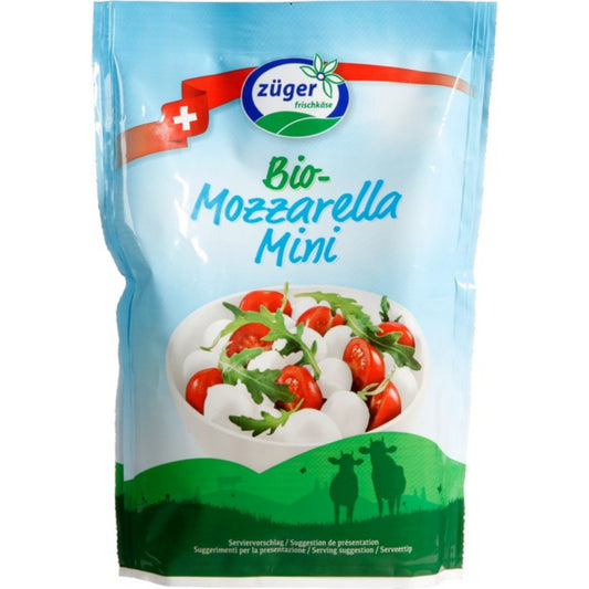 Züger Βιολογική  Mozzarella Mini 150g